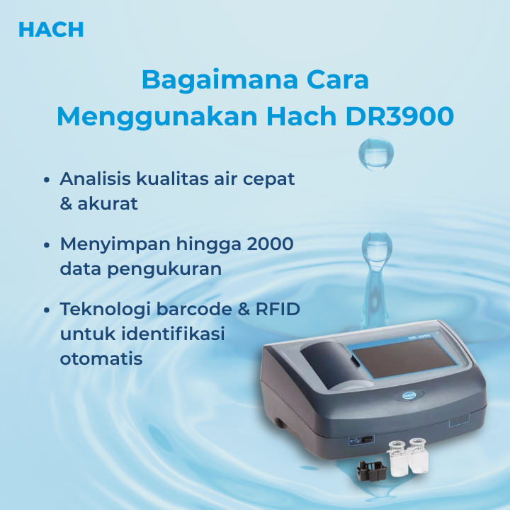 Bagaimana Cara Menggunakan Hach DR3900 MUrah