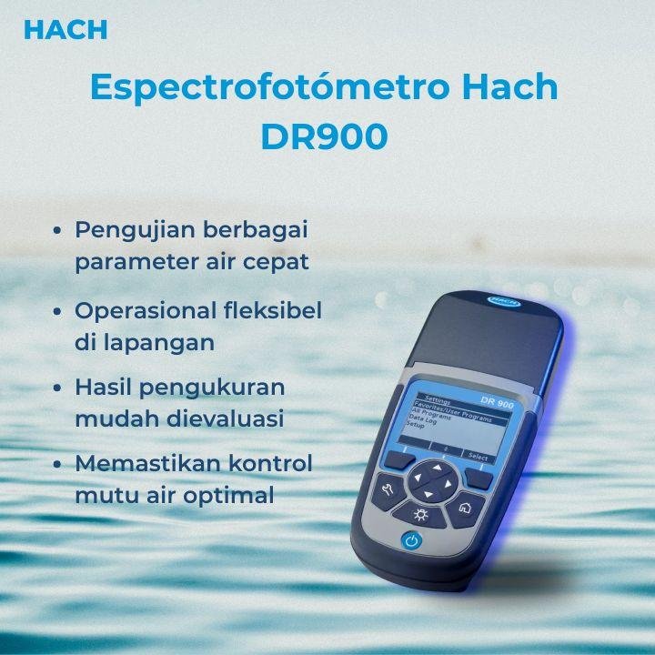 Espectrofotómetro Hach DR900 berkualitas