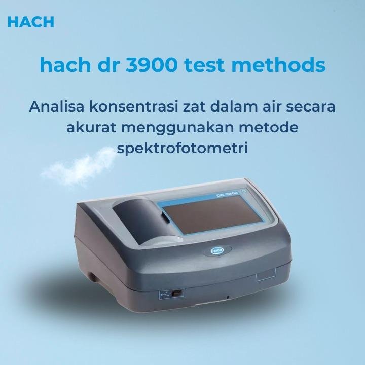 Hach DR 3900 Test Methods