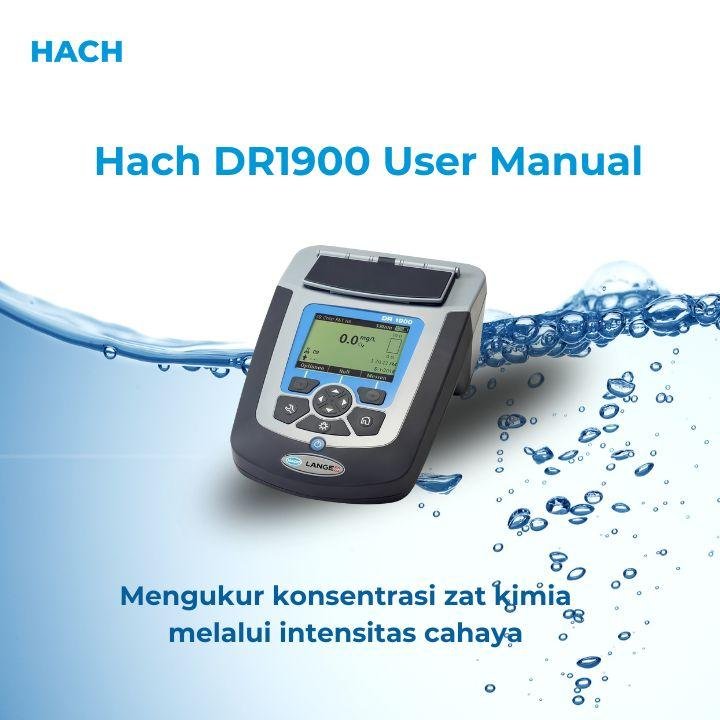 Hach DR1900 User Manual terjangkau