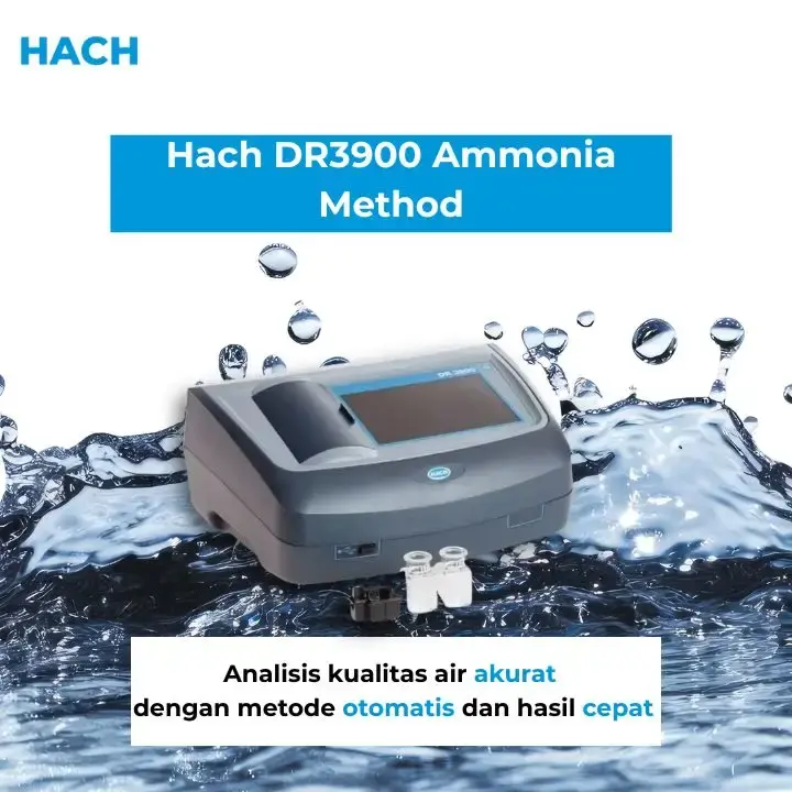 Hach DR3900 Ammonia Method