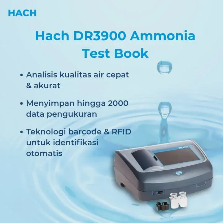 Hach DR3900 Ammonia Test Book murah