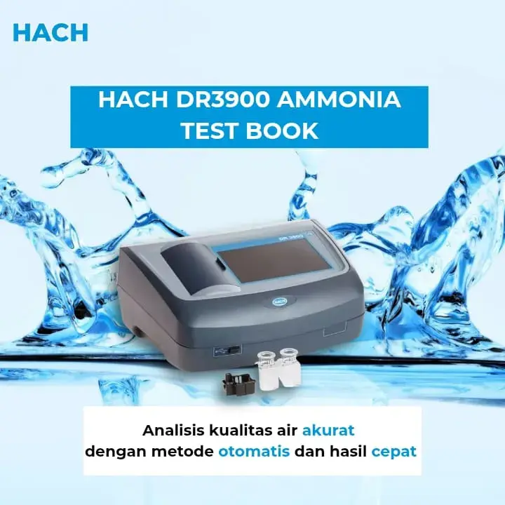 Hach DR3900 Ammonia Test Book