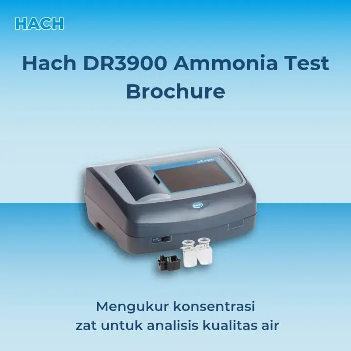 Hach DR3900 Ammonia Test Brochure terjangkau