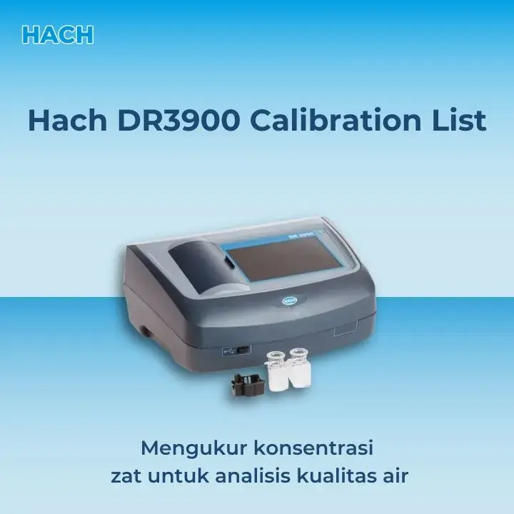 Hach DR3900 Calibration List terjangkau