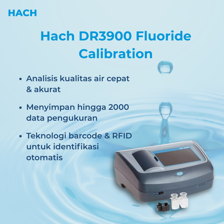 Hach DR3900 Fluoride Calibration Murah