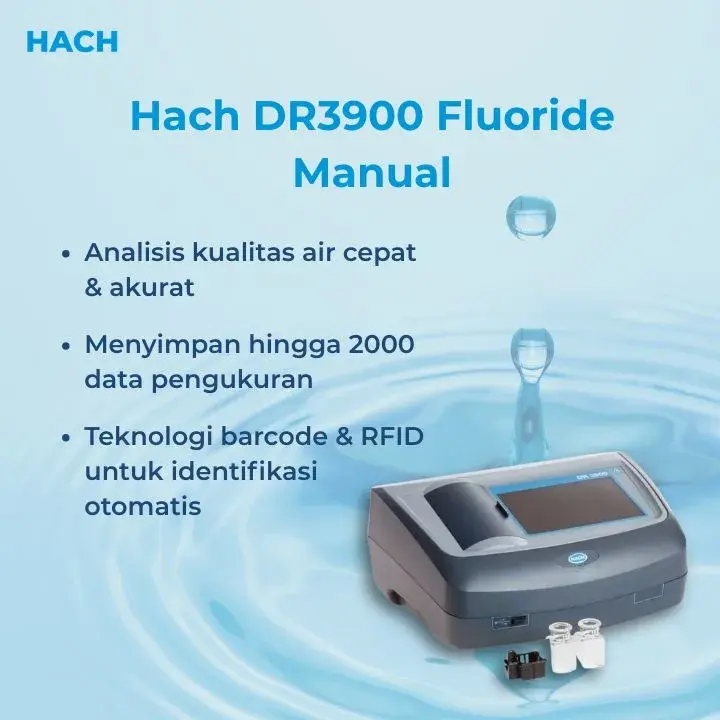 Hach DR3900 Fluoride Manual berkualitas