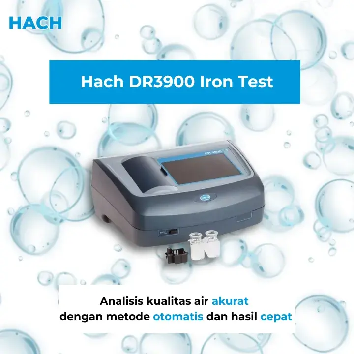 Hach DR3900 Iron Test