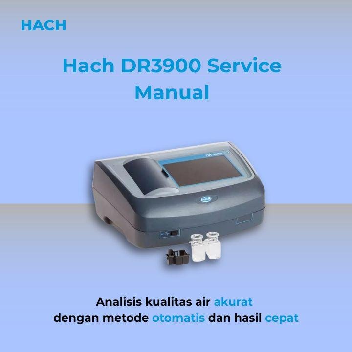 Hach DR3900 Service Manual