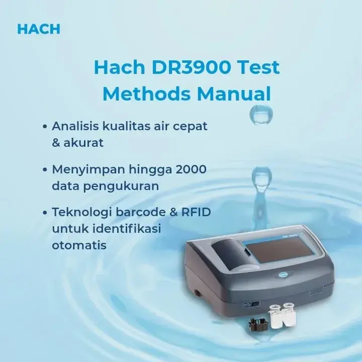 Hach DR3900 Test Methods Manual murah