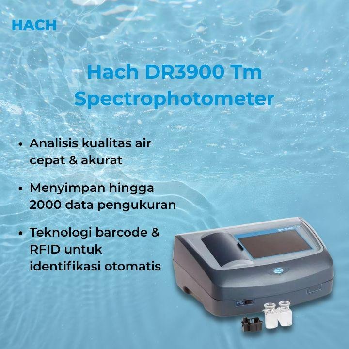 Hach DR3900 Tm Spectrophotometer terjangkau