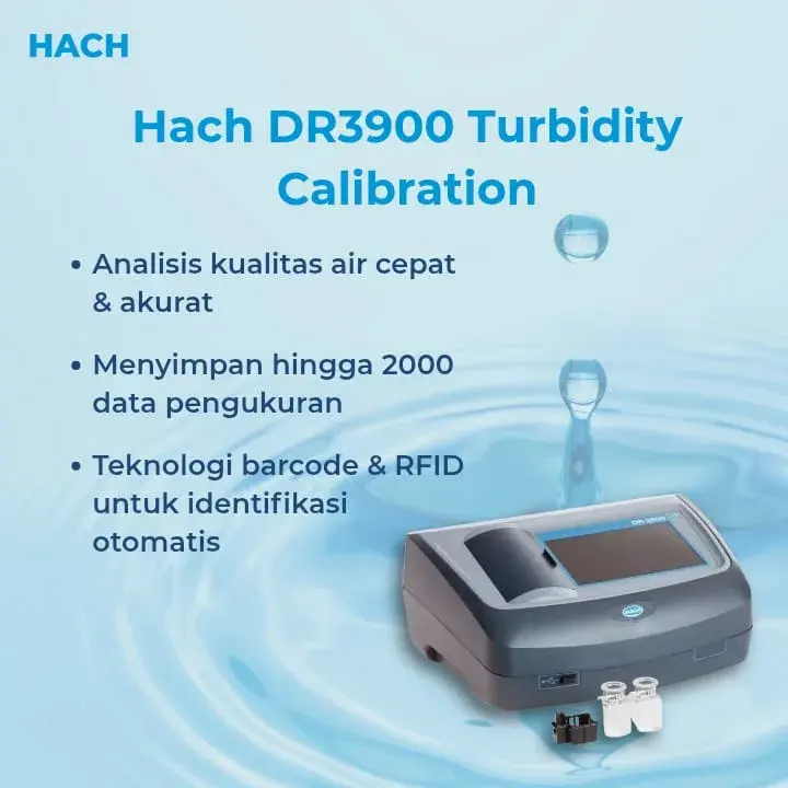 Hach DR3900 Turbidity Calibration murah