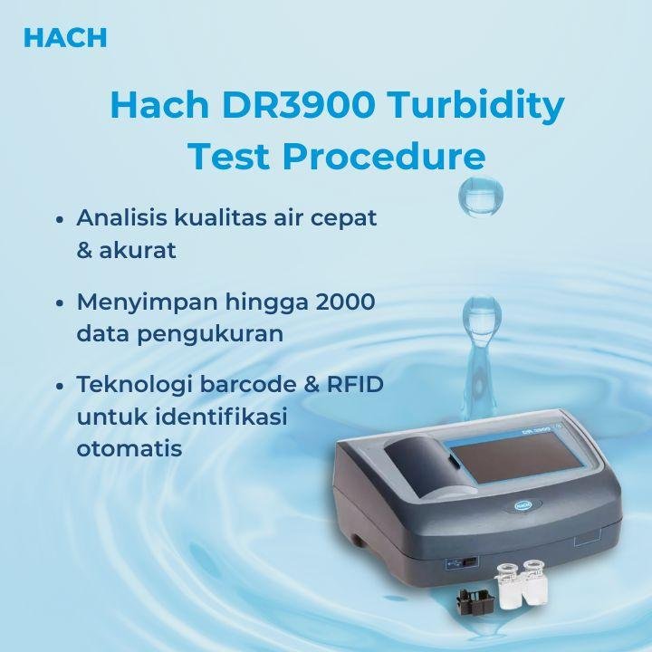 Hach DR3900 Turbidity Test Procedure murah