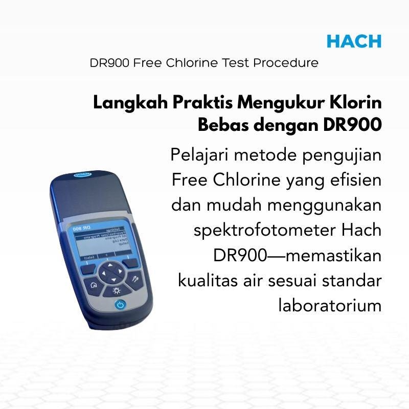 Hach DR900 Free Chlorine Test Procedure Berkualitas