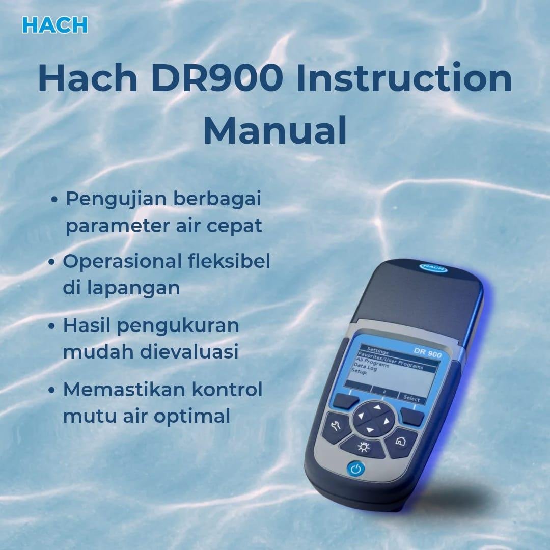 Hach DR900 Instruction Manual murah