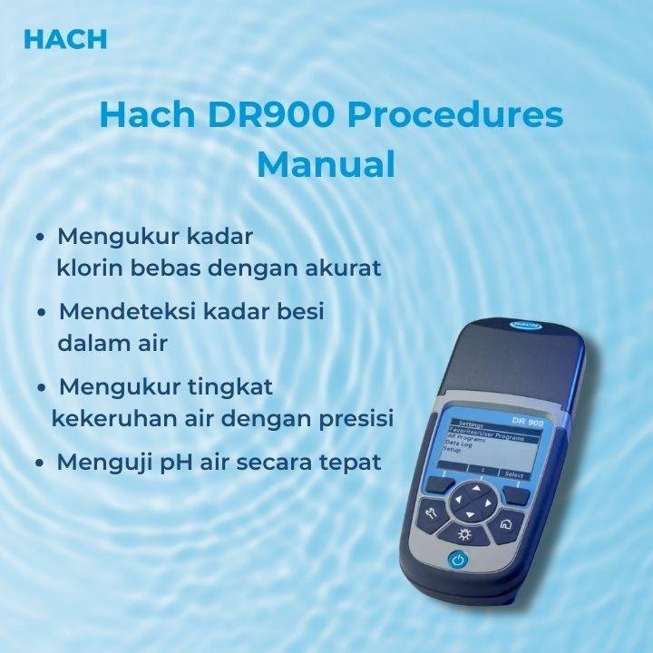 Hach DR900 Procedures Manual berkualitas