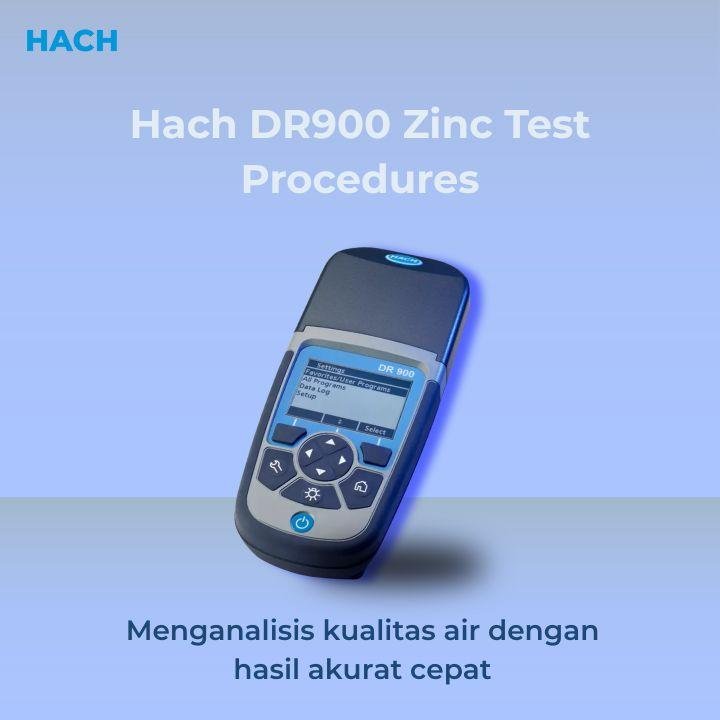 Hach DR900 Zinc Test Procedures berkualitas