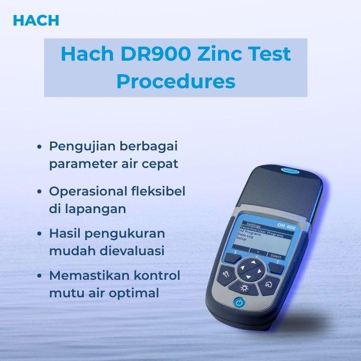 Hach DR900 Zinc Test Procedures murah