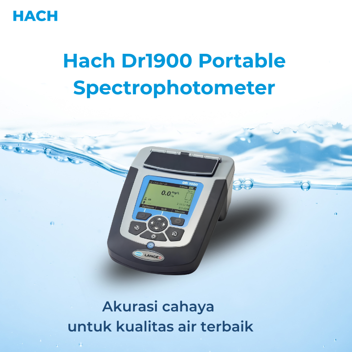 Hach Dr1900 Portable Spectrophotometer