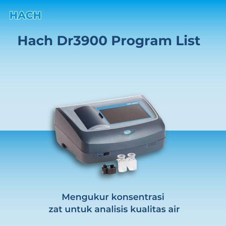 Hach Dr3900 Program List Murah
