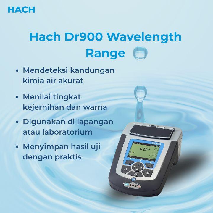 Hach Dr900 Wavelength Range murah
