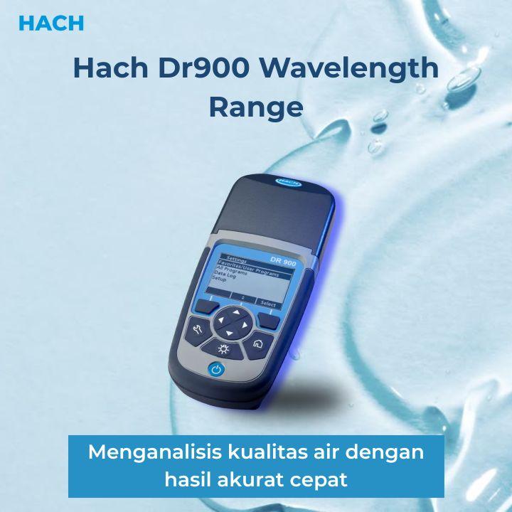 Hach Dr900 Wavelength Range