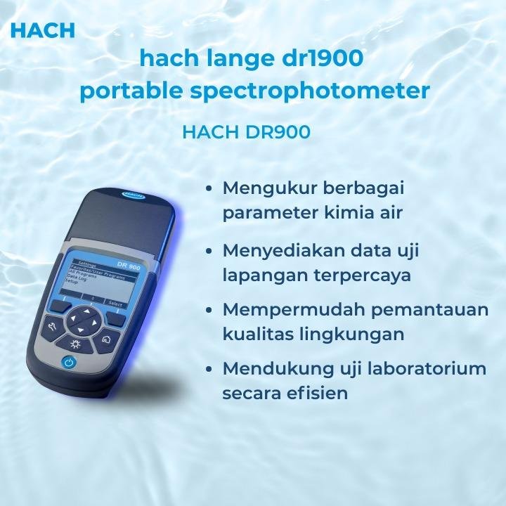 Hach Lange DR1900 Portable Spectrophotometer Murah