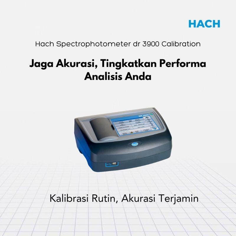 Hach Spectrophotometer DR 3900 Calibration.-1