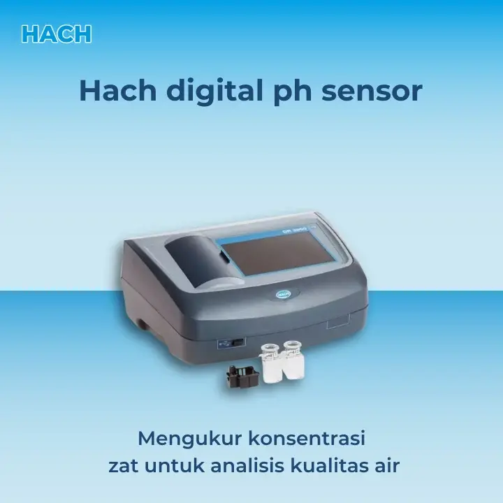 Hach digital ph sensor terjangkau