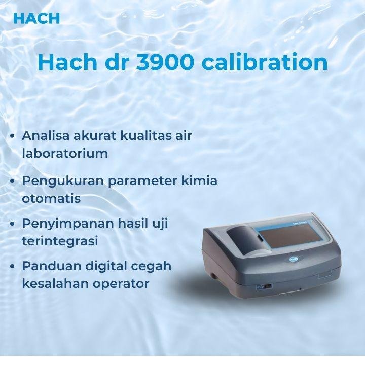Hach dr 3900 calibration murah