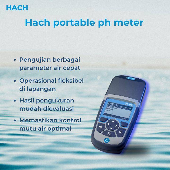 Hach portable ph meter muarh