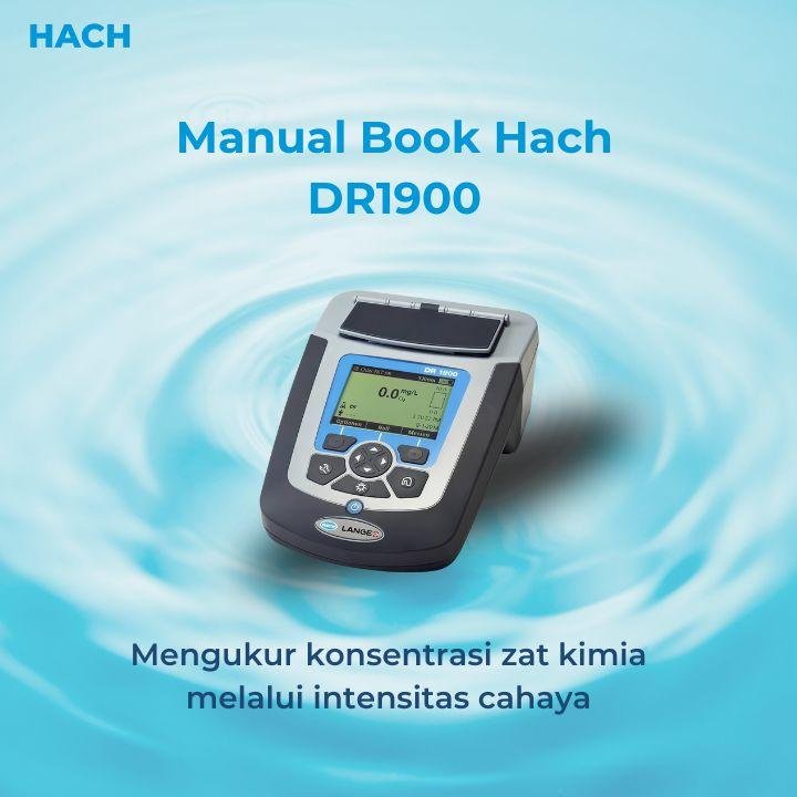 Manual Book Hach DR1900 terjangkau