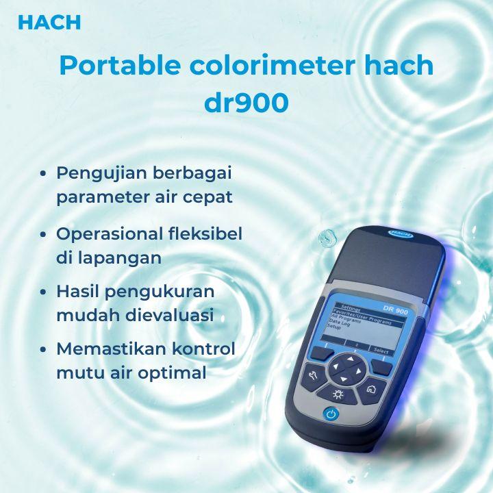Portable colorimeter hach dr900 Terjangkau