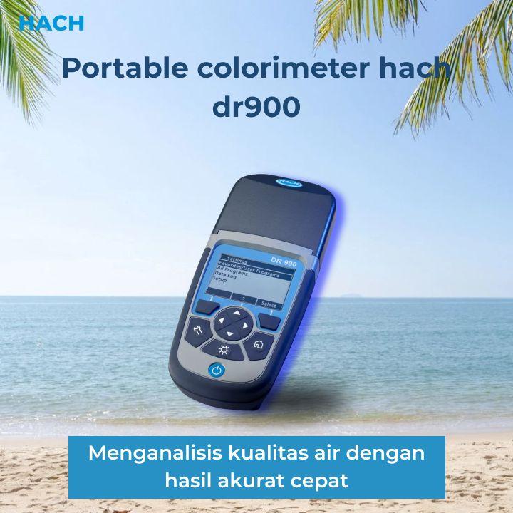 Portable colorimeter hach dr900