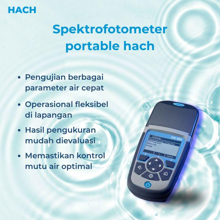 Spektrofotometer portable hach terjangkau