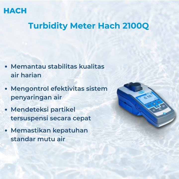 Turbidity Meter Hach 2100Q berkualitas