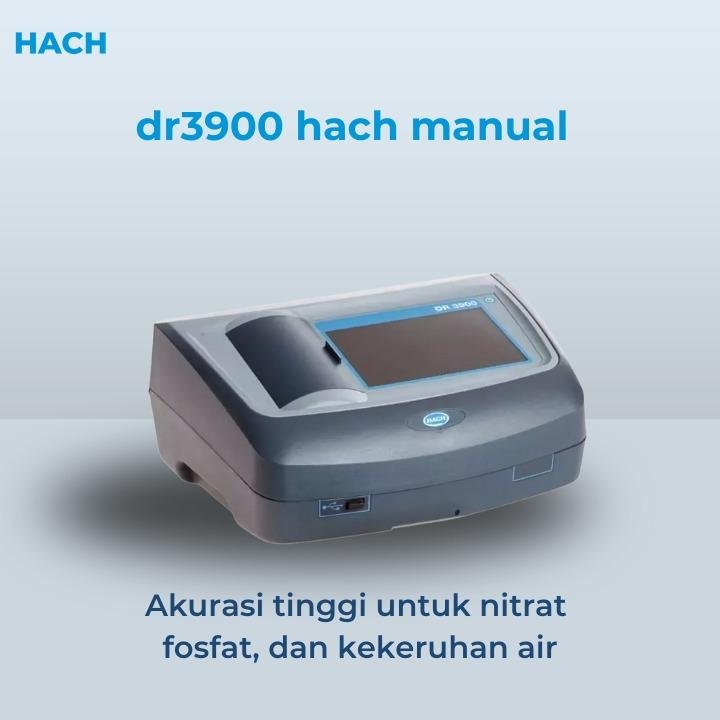 DR3900 Hach Manual Murah