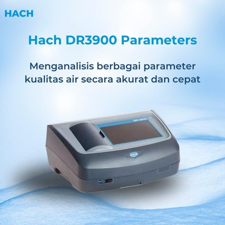 Hach DR3900 Parameters