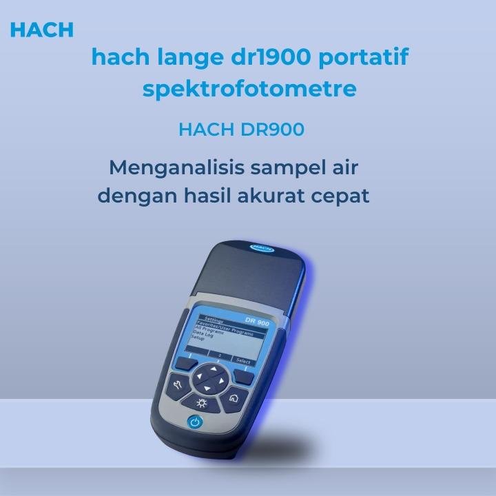 hach lange dr1900 portatif spektrofotometre